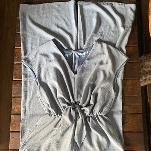 Boutique Jumpsuit Baby Blue Large